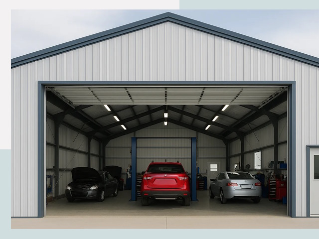 Ангары из сэндвич панелей от 660 руб. в Дедовск