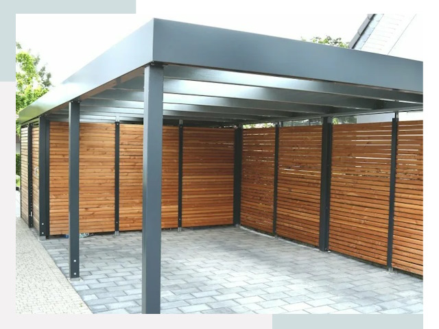 Навесы для парковки в Дедовске