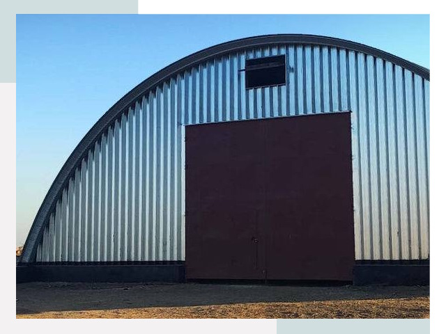 Бескаркасные ангары в Дедовске