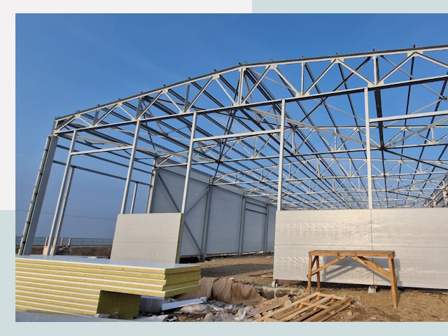 Утепленные ангары в Дедовск от 660 руб. за м²