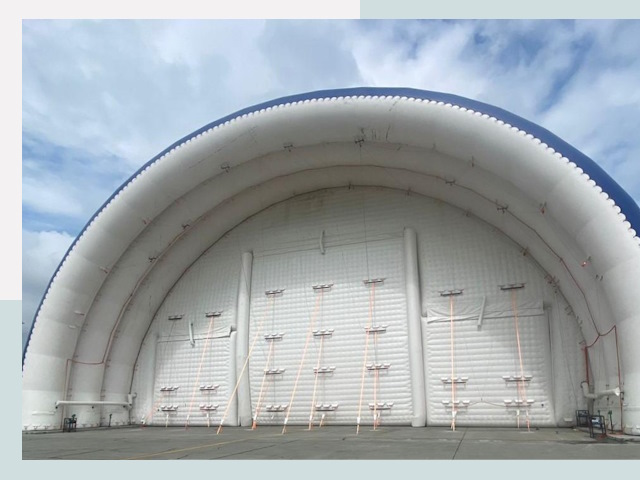 Пневмокаркасные ангары от СтальСтрой-Ддв по цене от 660 руб.