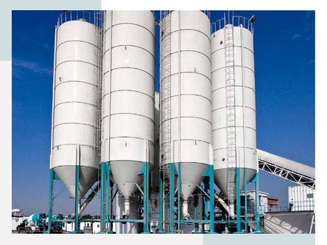 Строительство цементных силосов в Дедовске