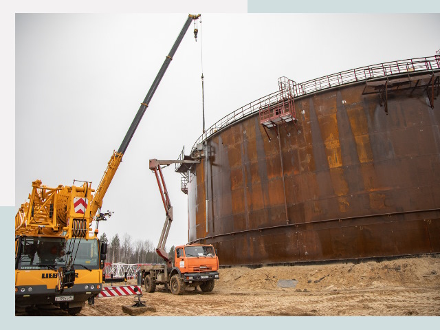 Монтаж резервуаров в Дедовске от 660 руб. за м³