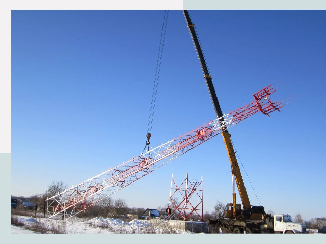 Строительство башен связи в Дедовске от 660 руб.