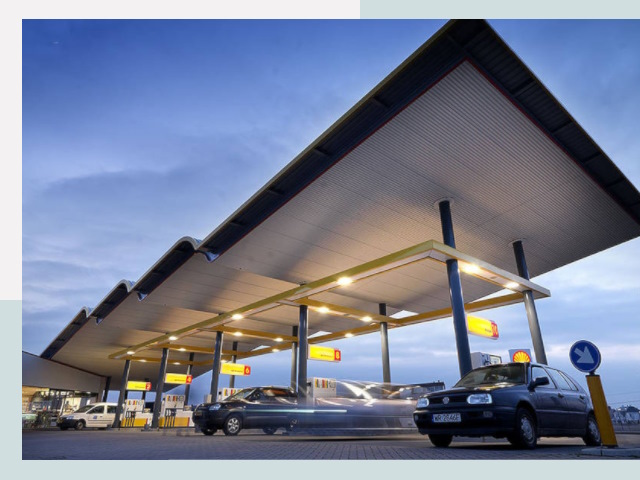 Навесы для АЗС в Дедовск от 660 руб. - Защита и комфорт