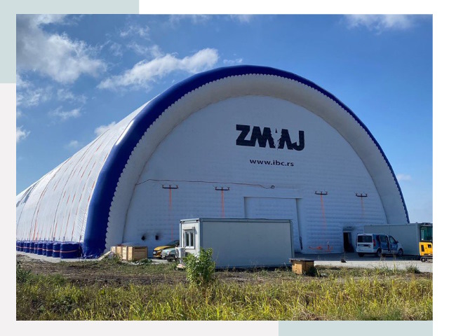 Брендирование ангаров в Дедовске