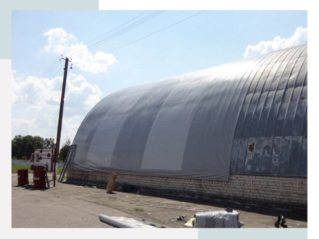 Ремонт ангаров в Дедовске