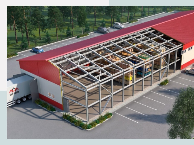 Проектирование ангаров в Дедовске от 660 руб.