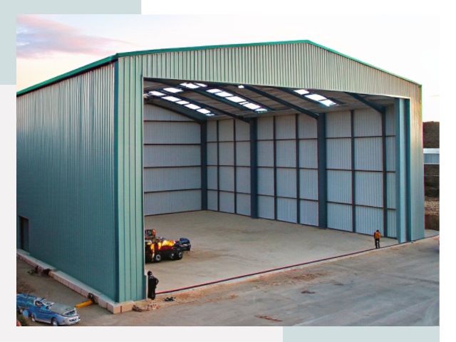 Строительство ангаров в Дедовске